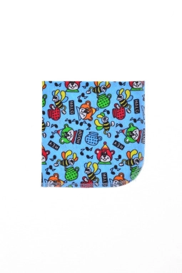 Платок жен,а013,а0130259(,бир,-,пчелки мишки), (30х30)