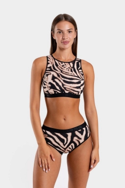 Бюстье жен,s1087,s1087/11(бежевый с рис. 3621,беж,,беж зебра фирмен тесьма), (42-170)