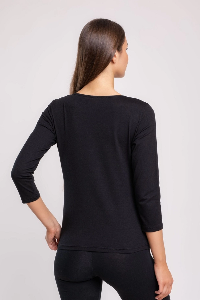 Джемпер жен,s6378,s6378/3(черный,чер,,), (44-164)