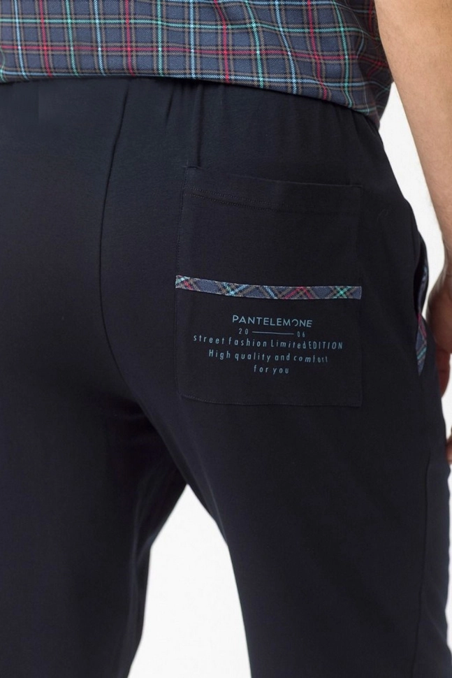 Костюм муж,pdk-317,-(клетка деним/темно-синий,син,син-т,клетка), (46-170,176)