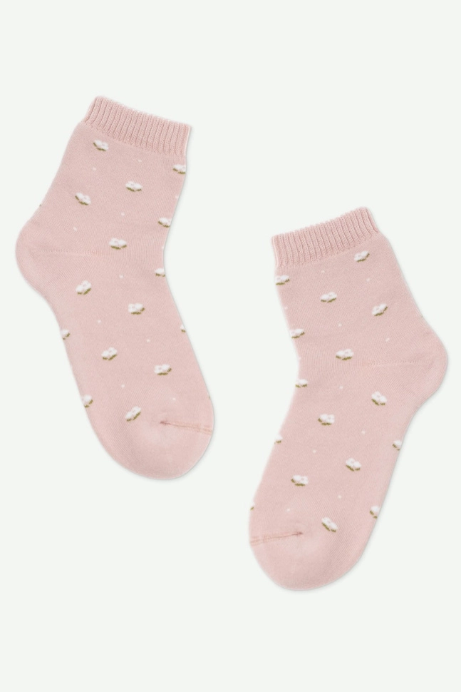 Носки жен,б1408,702(св.персик,роз,,молоч цв), (25)