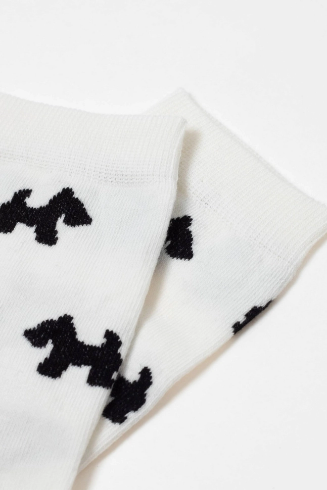 Носки жен,7с-22сп,587(молочный,молоч,,собачки), (23-25)