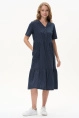 Платье жен,n1396,n1396-g59.6s04(тёмно-синий,син-т,,бел горошек), (48-164)