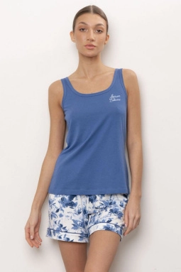 Пижама жен,80155,1s-734(индиго,син,,гжель), (48-170)