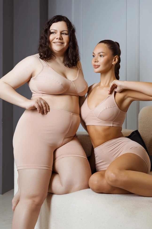 Бюстье жен,s1025,s1025/31(серебристый пион,беж,,), (44-170)