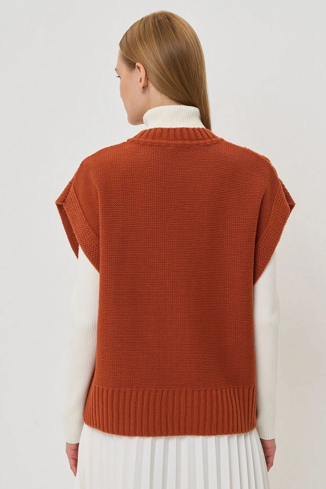 Жилет жен,7252-14139,-(кленовый сироп,терра,,), (50-52-158,164)