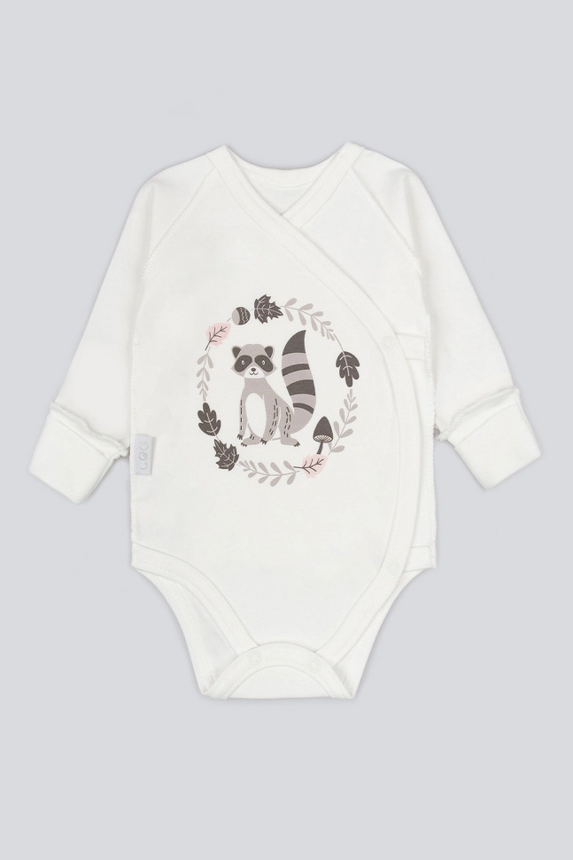 Боди мал,1001а-17,-(фисташковый/молочный,молоч,,енот), (22-68)