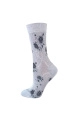 Носки жен,б1152,509(серебристый,сирень-св,,люрекс цветы), (23)