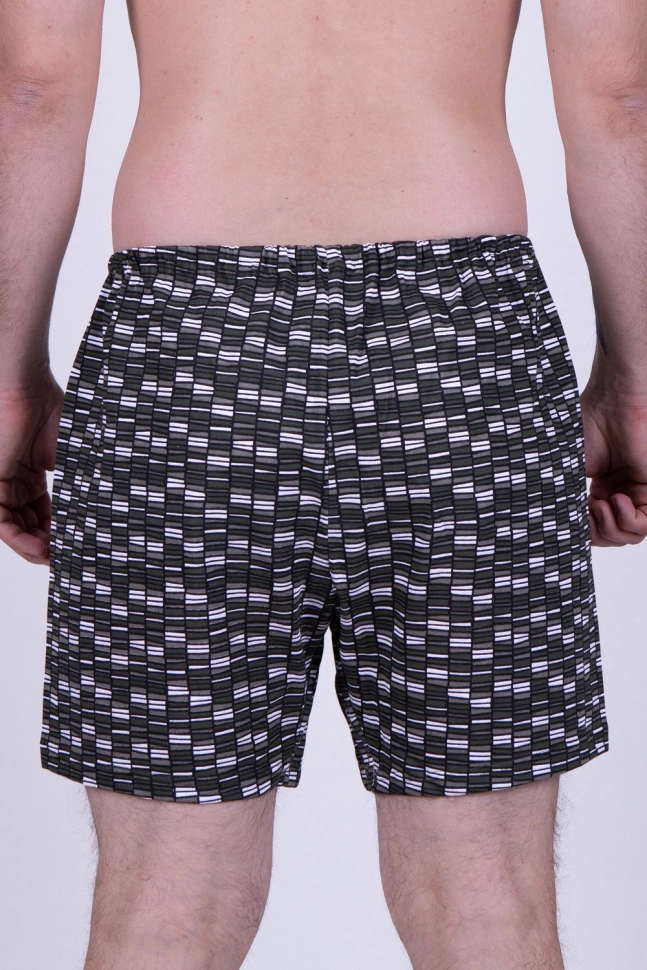 Трусы муж,в007019,-(соты цвета оливковые,зел-т,,), (52)
