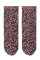 Носки жен,17с-34сп,096(,чер,,крас роз цветы), (23-25)