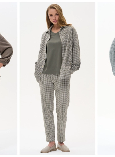  Классический крой, классическая посадка, классическая клетка 