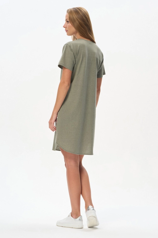 Платье жен,n0310,n0310-m72.6s04(оливковый,зелмел,,бел орнамент), (46-164)