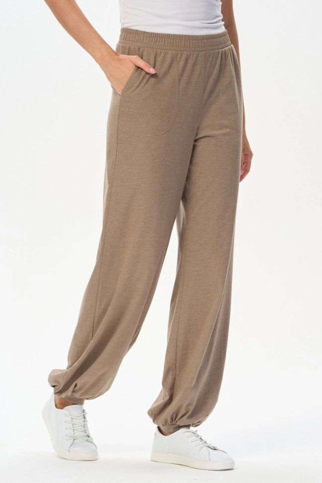 Брюки жен,b2551,b2551-m19.6s12(бежевый,бежмел,,), (52-164)