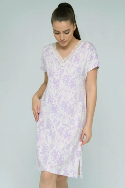 Сорочка ноч жен,60187,1s-084(сиреневый,сирень,,лаванда), (44-170)