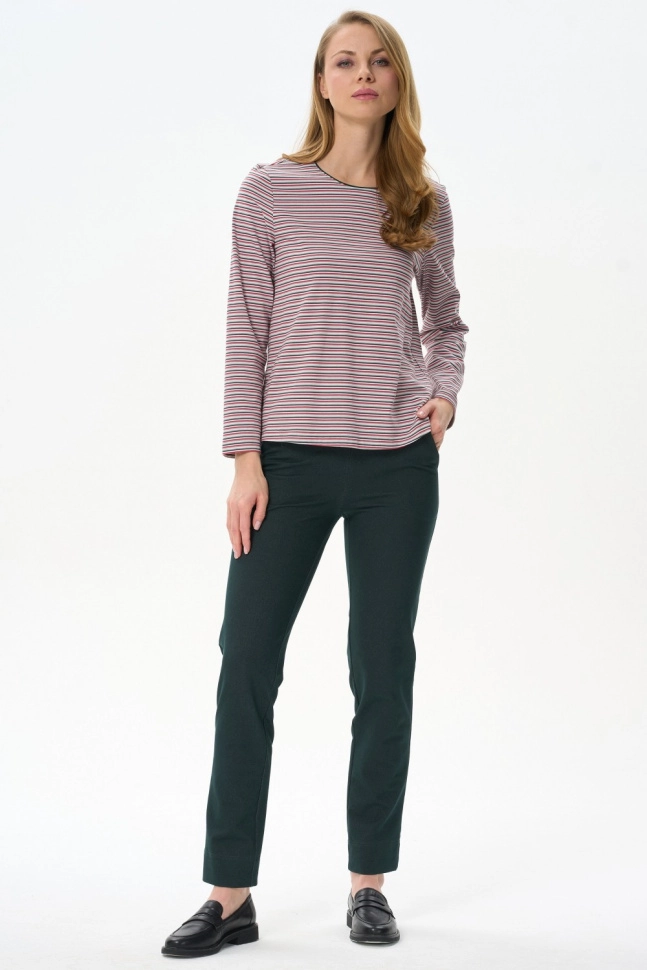 Джемпер жен,k1580,k1580-s30.4f01(красный,красн,сер,полос), (44-164)