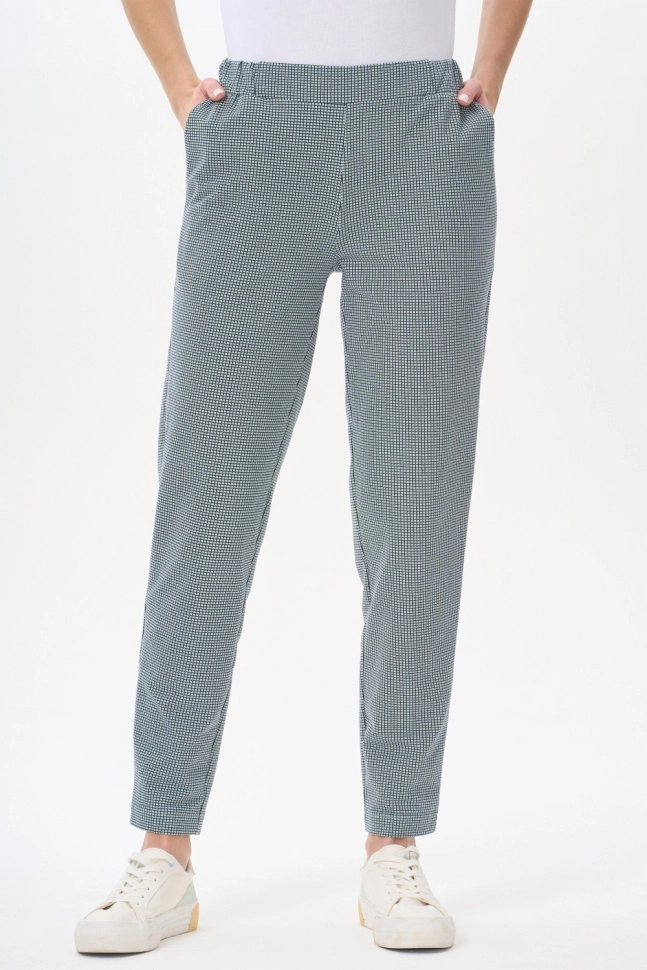 Брюки жен,b0481,b0481-c61.4s04(мятный,зел,,чер клетка), (54-164)