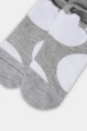 Носки жен,24397k,2751(серый меланж,сермел,,ушки пятна), (25-27)