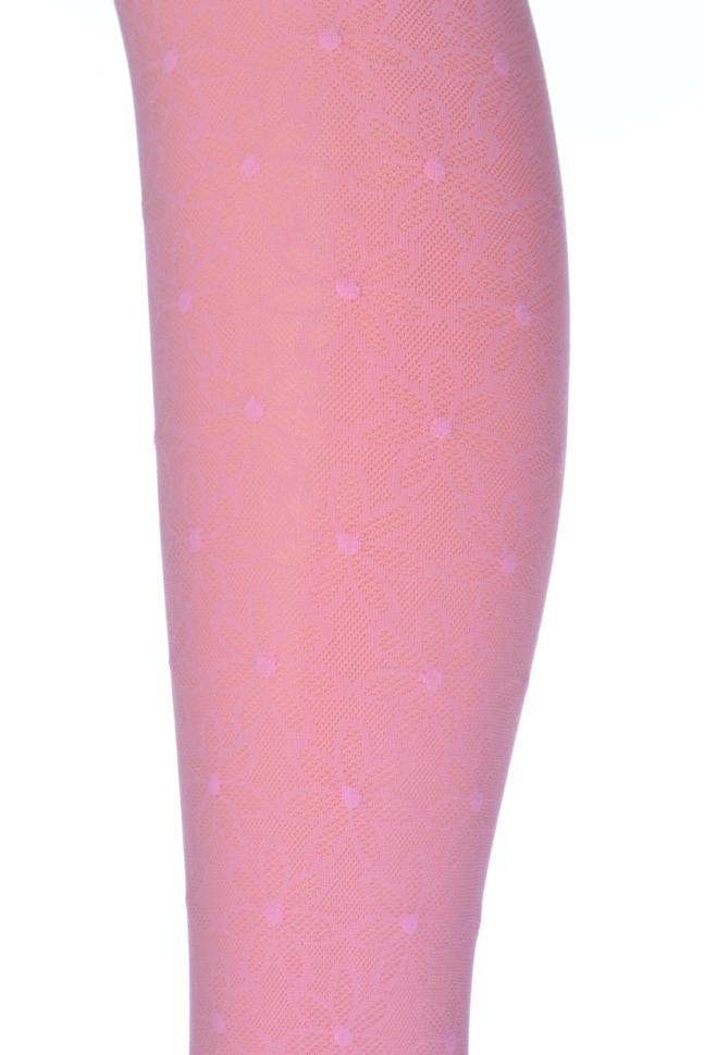 Колготки дев,16С-48СП,jasmine20(pink,роз-св,,цветы), (128,134-20-21)