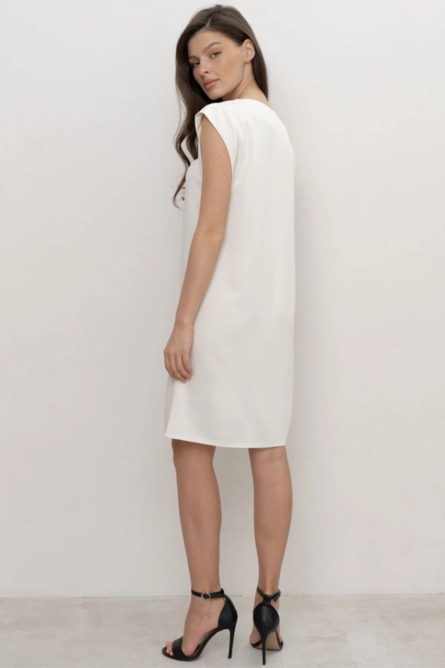 Платье жен,70204,1f-120(экрю,молоч,,), (42-170)