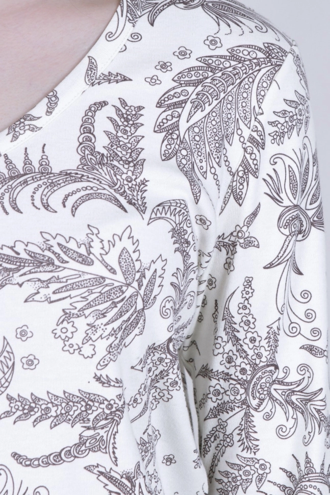 Пижама жен,в218122,-(турецкие мотивы коричневые,молоч,корич,), (50-158,164)