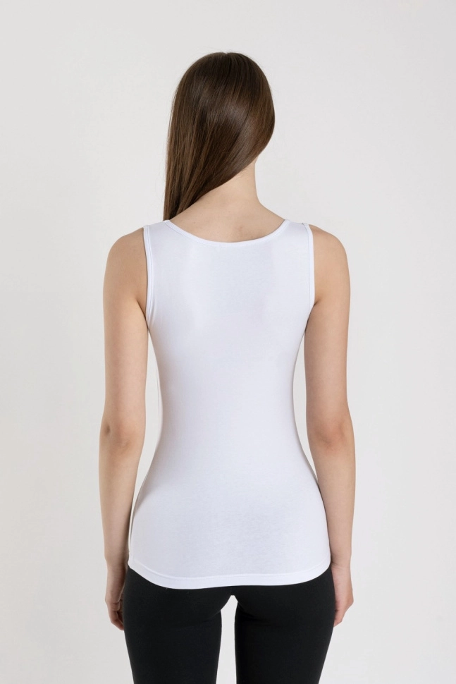 Майка жен,s6147,s6247,s6147/07,s6247/32,s6247/21(белый 001, белый 002,бел,,160гр), (58-170)