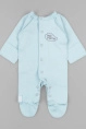 Комбинезон мал,1001а-16,-(белый/голубой,гол,,звёзды 2шт), (14-42)