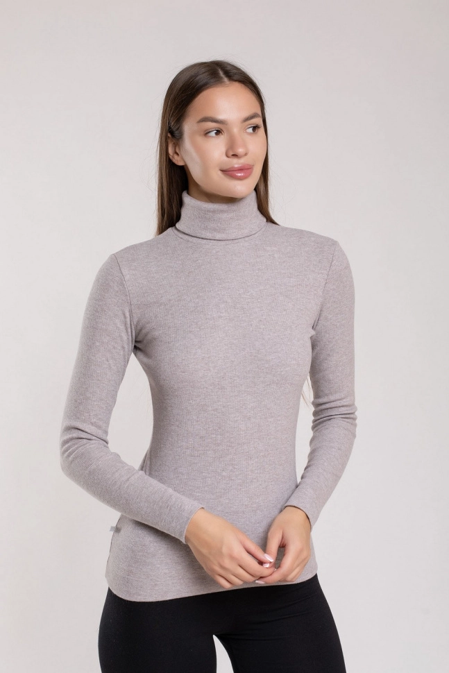 Джемпер жен,s9145,s9145/13(кофе меланж,бежмел,,), (44-170,176)