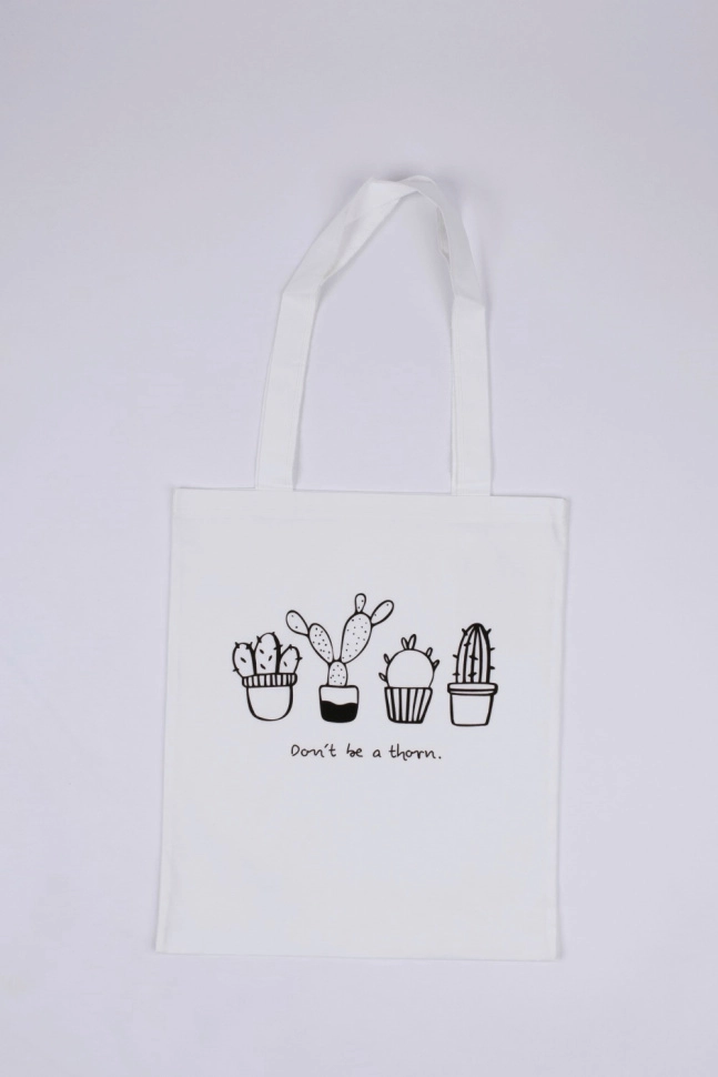 Сумка жен,в973899,-(молочный+четыре кактуса,молоч,,) (33х38)