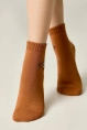 Носки жен,б1407,708(рыжий,терра,,кошка в кружке), (23)