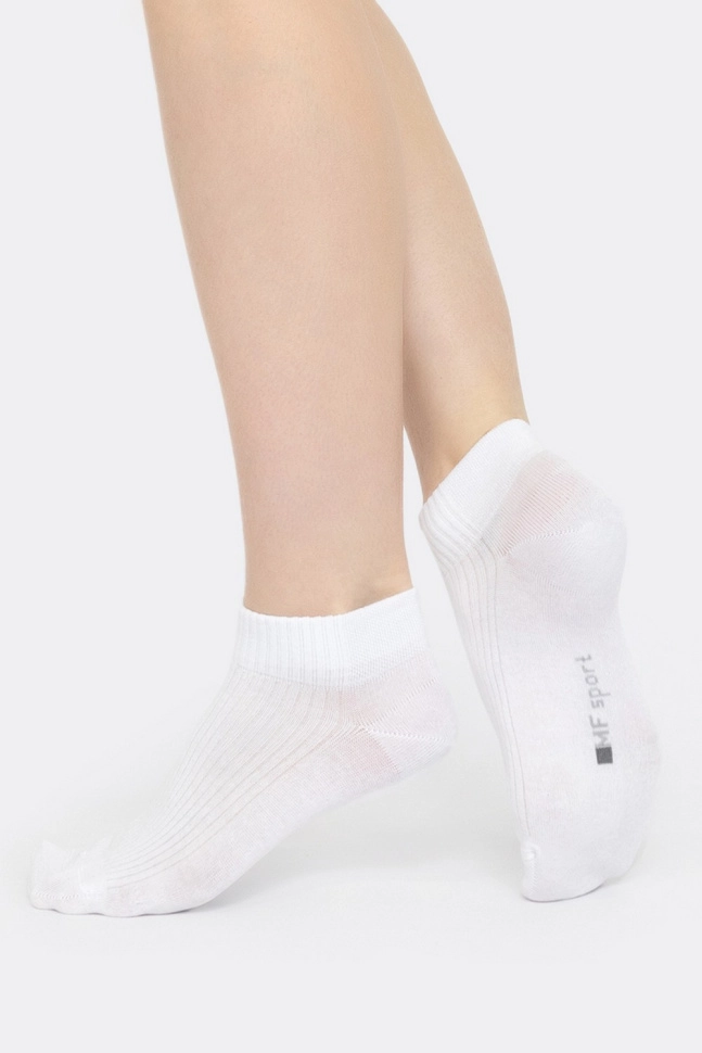 Носки жен,25366cby,22366c,20366c,1516(белый,бел,,фактур полосы), (23-25)