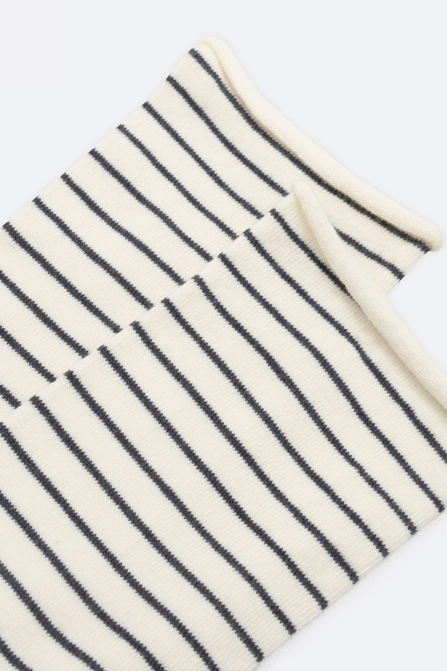 Носки жен,22245k,2039(молочный,молоч,,полос), (25-27)