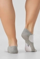 Носки жен,24397k,2751(серый меланж,сермел,,ушки пятна), (25-27)