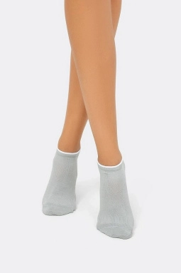 Носки жен,22306k,2005(св.оливка,зел-св,,), (25-27)