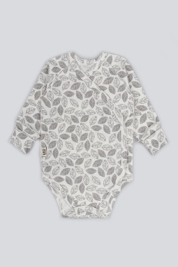 Боди мал,1001а-17,-(фисташковый/молочный,молоч,,листья сер), (20-56)