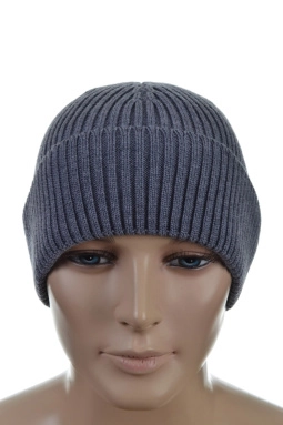 Шапка муж,rb000132,-(ртутный MERCURY 8M0003 ALICE 28/2,сермел,,меринос спецзаказ), (58)
