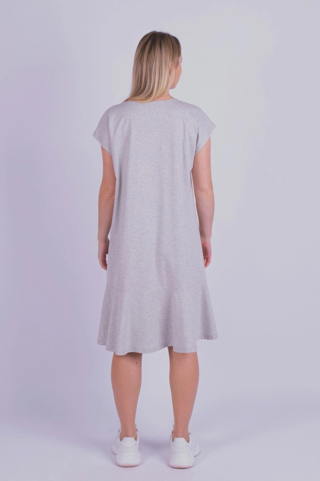 Платье жен,в706393,-(меланж,сермел,,пляж), (48-170,176)