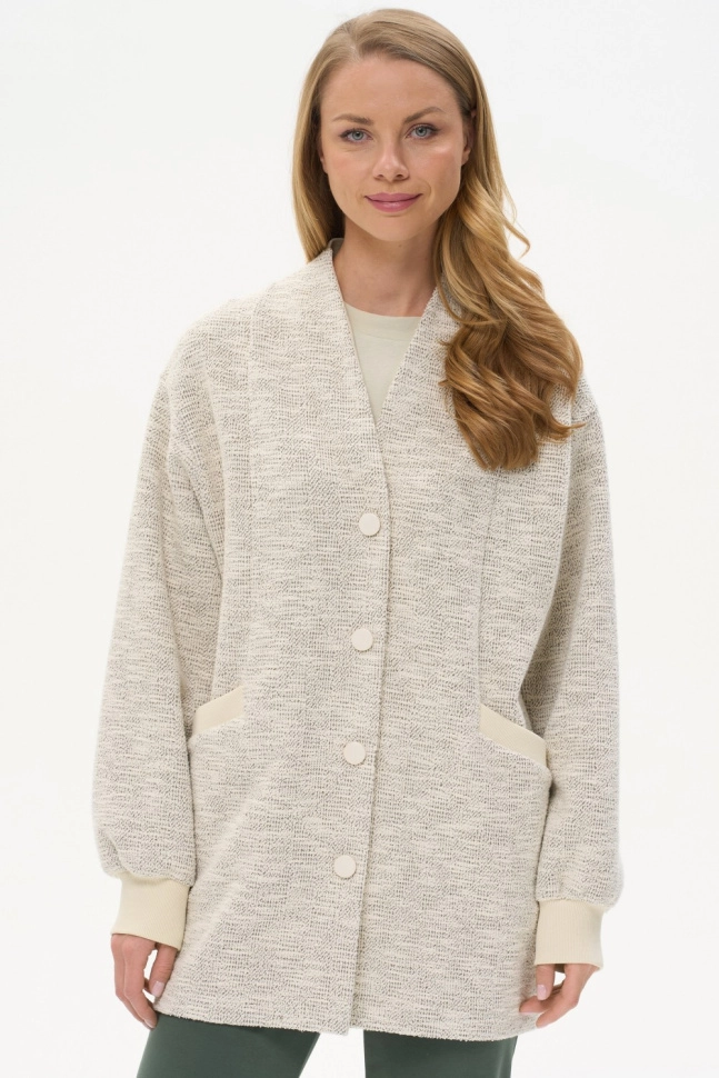 Жакет жен,j0700,j0700-d90.5s01(серый,молоч,,), (46-164)