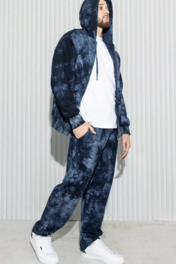 Брюки муж,50037,2f-073(темно-синий,син,,тай-дай), (48-182,188)