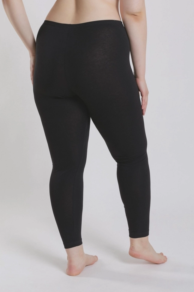 Легинсы жен,s6658,s6658/93(чёрный,чер,,235гр с подчёсом), (46-170)