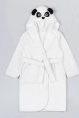 Халат дев,0839,-(белый, панда,бел,,капюш панда), (24-80,86)