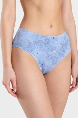 Трусы жен,s4223,s4223/34(цветочный перванш,гол,,цветочный перванш 03-0864-04, тесьма по талии 12 мм) (48)