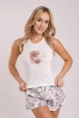 Пижама жен,s5008,s5096,s5096/25(молочный комб.,молоч,роз-св,девушка в цветах), (44-170)