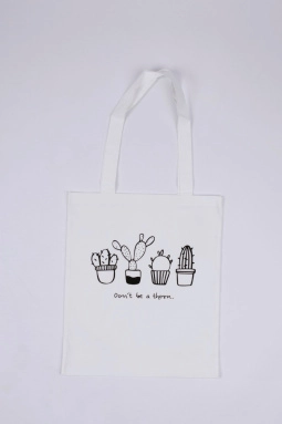 Сумка жен,в973899,-(молочный+четыре кактуса,молоч,,) (33х38)