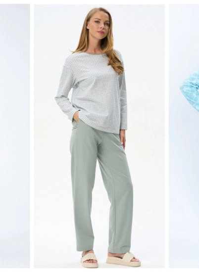 Пижамы из хлопкового футера с начесом будут очень кстати и осенью и зимой