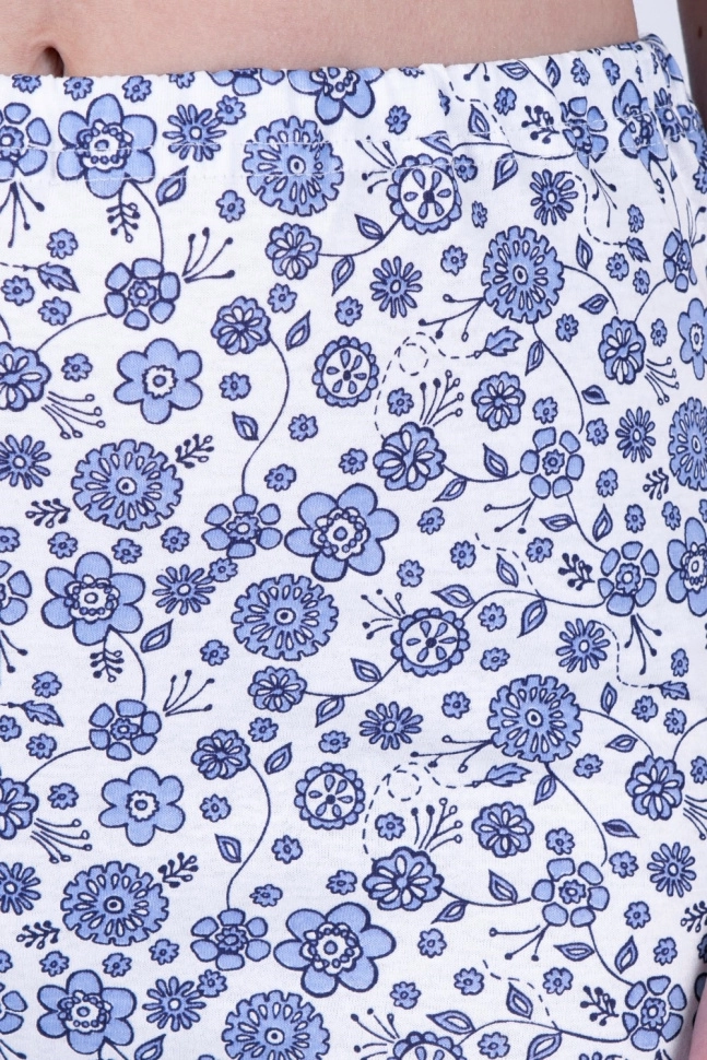 Панталоны жен,в007005,-(цветочный абажур голубой,бел,,), (60)