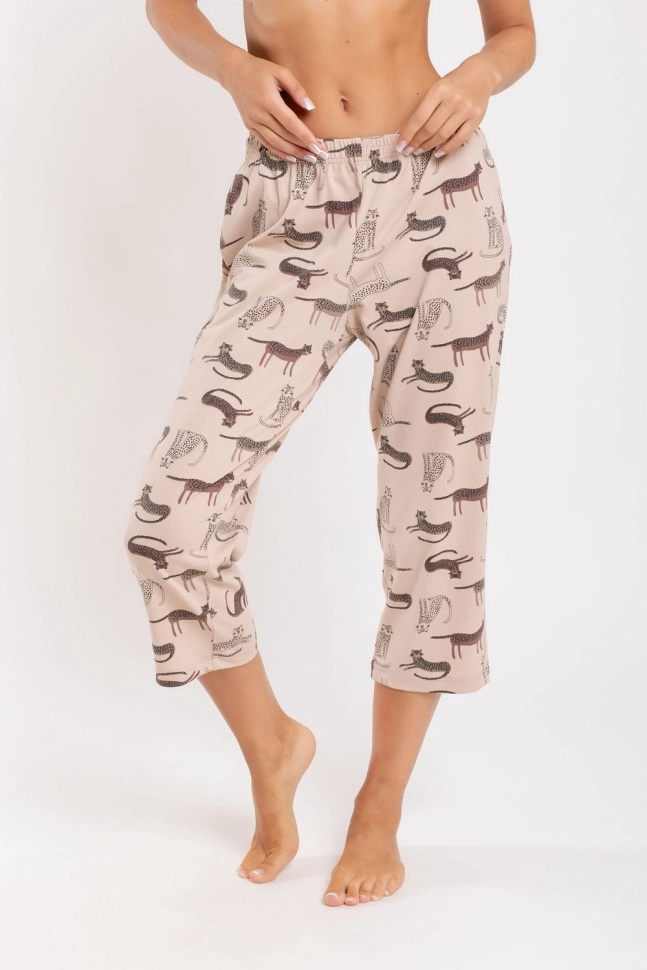 Бриджи жен,s9031,s9031/23(бежевые кисули,беж,,бежевые кисули), (52-170)