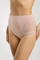 Трусы жен,s4687,s4687/35(серебристый пион,беж,-,тесьма по талии 10 мм), (46)