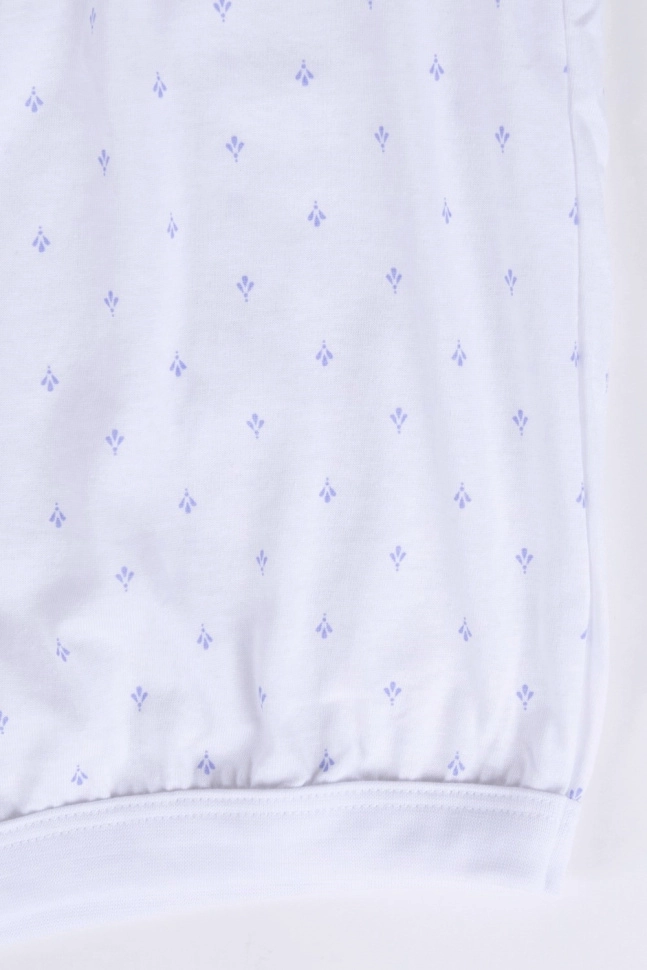 Панталоны жен,р000023,-(сиреневые редкие листочки,бел,,), (74)