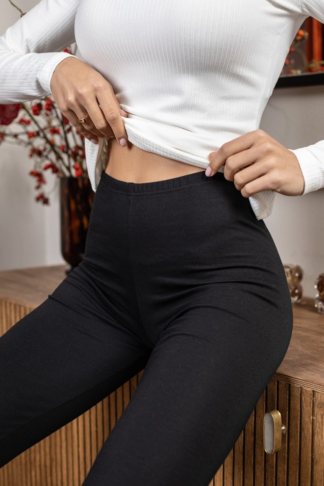 Легинсы жен,s6658,s6658/103,s6658/96,s6658/95,s6658/91,s6658/90,s6658/86(черный 210 гр.,чер,,), (42-158)