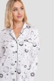 Пижама жен,s5422,s5404,s5404/33(молочный с рис. 3317,молоч,,созвездия на молочном), (44-170)